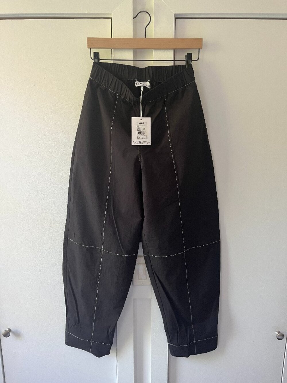 Ganni Elasticated Curve Pants